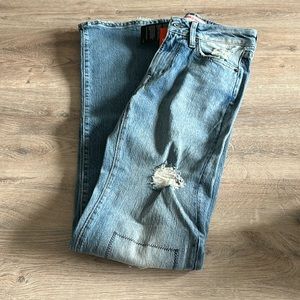 Superdry Mid Rise Slim Flare Jeans
